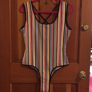 🌈Shein Colorful BodySuit🌈